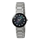 Reloj Casual De Cuarzo Bulova Acero Inoxidable Color Platead