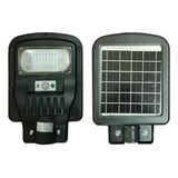 Luminaria Publica Led Peatonal Solar 50w Sensor Y Control