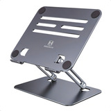 Suporte P/ Macbook Aluminio De Mesa Metal Stand Dj Notebook