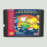 The Simpsons Bart's Nightmare Mega Drive Genesis Tectoy