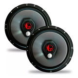 Par Alto Falante 6 Polegadas 100w Rms Bomber Triaxial 4 Ohms