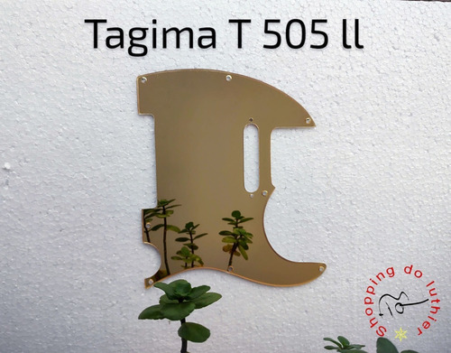 Escudo Tagima Telecaster T505 Il Espelho Dourado
