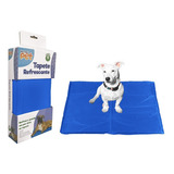 Tapete Refrescante Gelado 65cm X 50cm Para Pet Caes Western Cor Azul