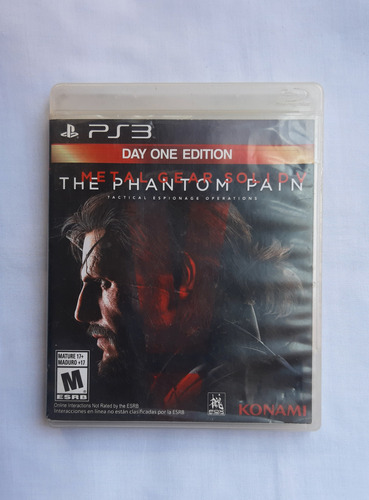 Metal Gear Solid V 5 The Phantom Pain Ps3 Físico Usado