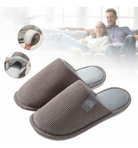 Pantufla Premium Hombres Y Mujer. Zapato Descanso