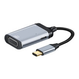 Adaptador Usb-c A Vga+ Power D+ Usb-c Celular Portátil iPad