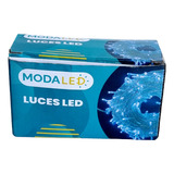 Tira 100 Luces Led Navideñas Blanco  X 9 Mts