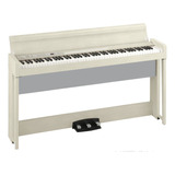 Korg C1 Piano Digital 88 Teclas Rh3 Con Mueble Blanco