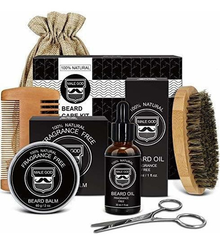 Kit De Barba, Kit De Crecimiento De Barba Para Regalos De Ho