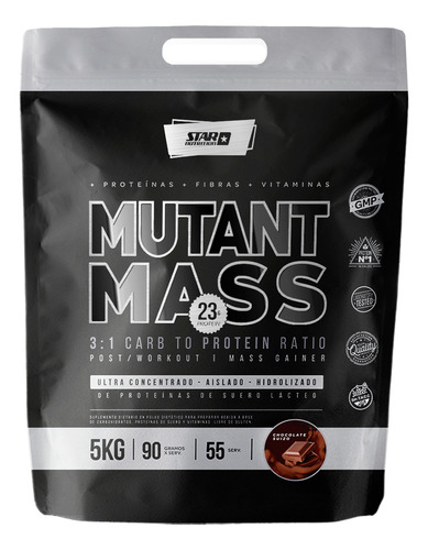 Star Nutrition Ganador De Peso Mutant Mass 5 Kilos