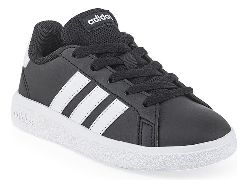 Zapatillas adidas Grand Court 2.0 Niño Negra Solo Deportes