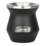 Mate Térmico 200ml Acero Inoxidable Negro Coleman