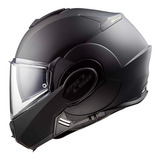 Casco Abatible Ls2 Valiant 180 Degrees Noir S Ngo/mate Ff399