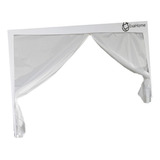 Puerta Pared Con Cierre Gazebo 3x3 6x3 9x3 Cobertor Rafia