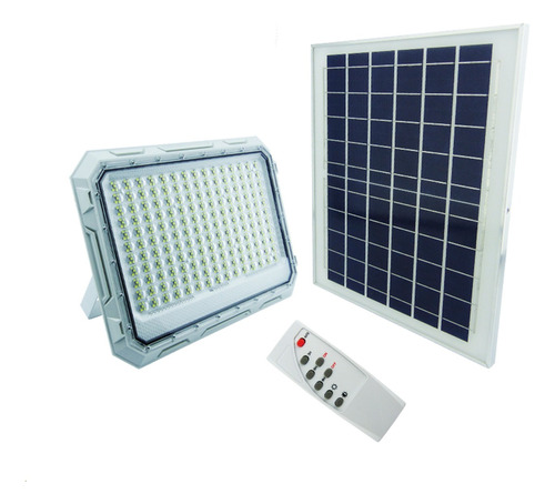 Foco Solar 600 Watts Panel Separado+ Control Remoto Ip67