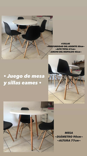 Mesa Y Sillas Eames