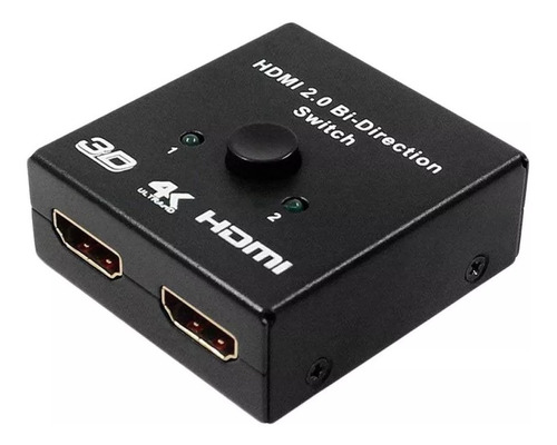  Hdmi 2.0 Switch 1x2 Hdcp 3d Uhd 4k Bi Dirección