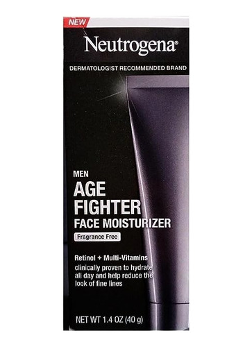 Crema Neutrogena Para Hombre Age Fighter Con Filtro Solar. 