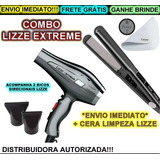 Kit Prancha Lizze Extreme + Secador Lizze Extreme 2400w Novo