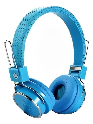 Fone De Ouvido Bluetooth Sem Fio Cor Azul