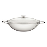 Wok Tramontina Ventura 34 Cm 5,7 L Cor Aço Inox