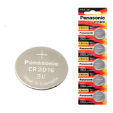 50 Pilhas Baterias Cr2016 Panasonic - 10 Cartelas