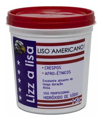  Alisante Relaxamento Liso Americano Lizz A Lisa 1kg