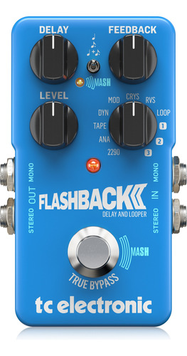 Pedal De Efecto Tc Electronic Flashback 2 Delay