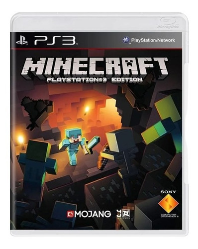 Minecraft Playstation 3 Jogo Original Ps3 - Mídia Física