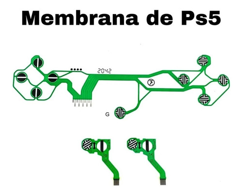 Membrana Conductiva Control Ps5 Playstation 5 Flex Todos