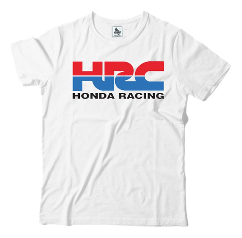 Remera Honda Racing Hrc 100% Algodon Premium 