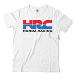 Remera Honda Racing Hrc 100% Algodon Premium 