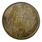 Moneda Chile 1 Peso 1932 Plata 0.4 Xf(x1657