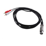 Cable De Sonido Xlr A Dual Rca Y Splitter Patch Cable 3