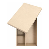 Caja De Madera (mdf) Para Botella (35*24*12cm Kit 20 Piezas)