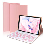 Funda Con Teclado Oyosuogg / Para Galaxy Tab A8 10.5 /pink