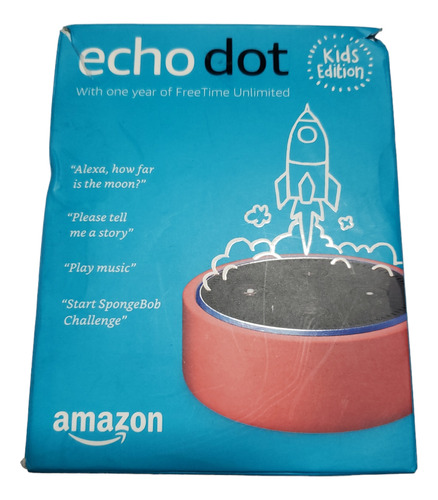 Echo Dot Amazon Kids Rojo Open Box