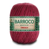 Barbante Barroco Maxcolor Nº 6 400g 452m Marsala 7136