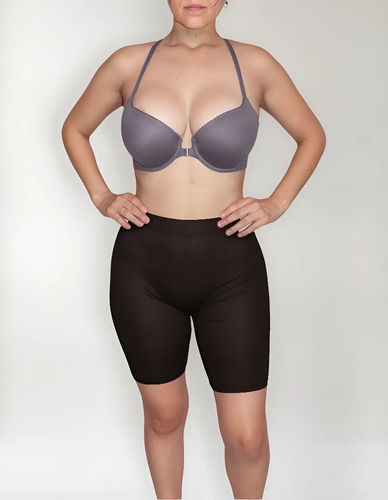 Paquetes 3 Bloomer Short Slim Negro Deportivo Elástico