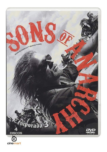 Sons Of Anarchy Tercera Temporada 3 Serie Dvd