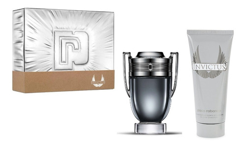 Perfume Invictus Paco Rabanne Estuche 100ml Original Import.