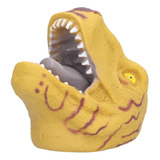 Luva De Cabeça De Dinossauro Hand Puppet Soft Halloween Tyra