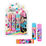 Set X3 Bálsamo Labial Minnie Mouse Disney