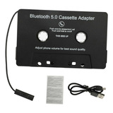 Adaptador De Cassette Bluetooth A Auxiliar Con Batería