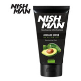 Exfoliante Facial Natural De Aguacate  Nishman 150ml Barber