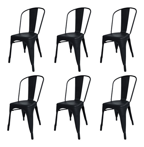 Silla Tolix Reforzada X6 Varios Colores