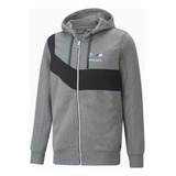 Campera Bmw Motorsport Puma Hooded Jacket 2023 Neg / Gris