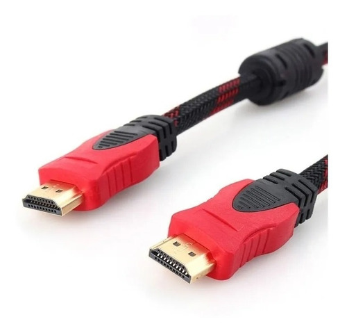 Cable Hdmi 20 Metros Full Hd Mallado 2 Filtros Led Tv 3d 