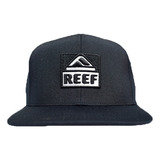 Gorra Reef Lifestyle Unisex Classic Logo Negro Blw