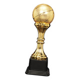 Pp Baloncesto Ganador Premio Trofeos Copa Color Oro 38cm